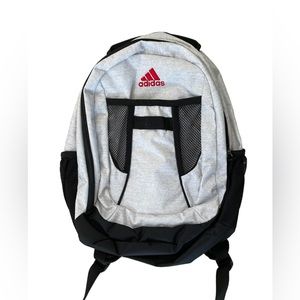 New Adidas grey and black backpack